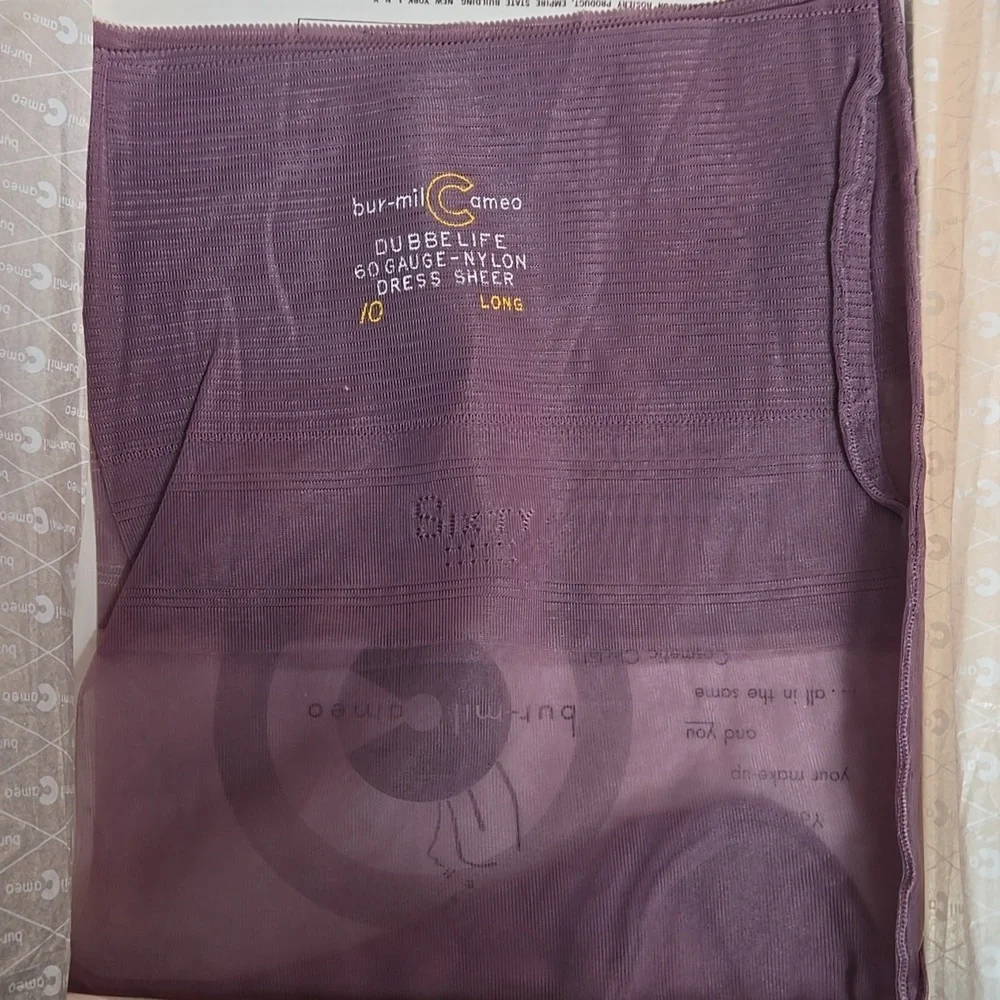 Vintage Cherry's Box Vintage Stocking Thigh Highs BUR-MIL Ceil Chapman More